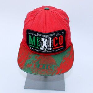Mexican Hat Mexico States Auto License Plate Style Snapback Flat Bill Cotton Bas